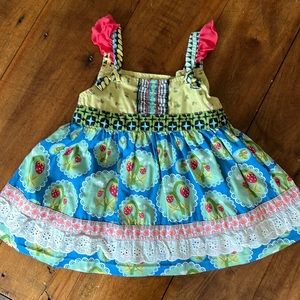 Matilda jane strawberry knot top